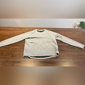 Lululemon at ease crew - light grey